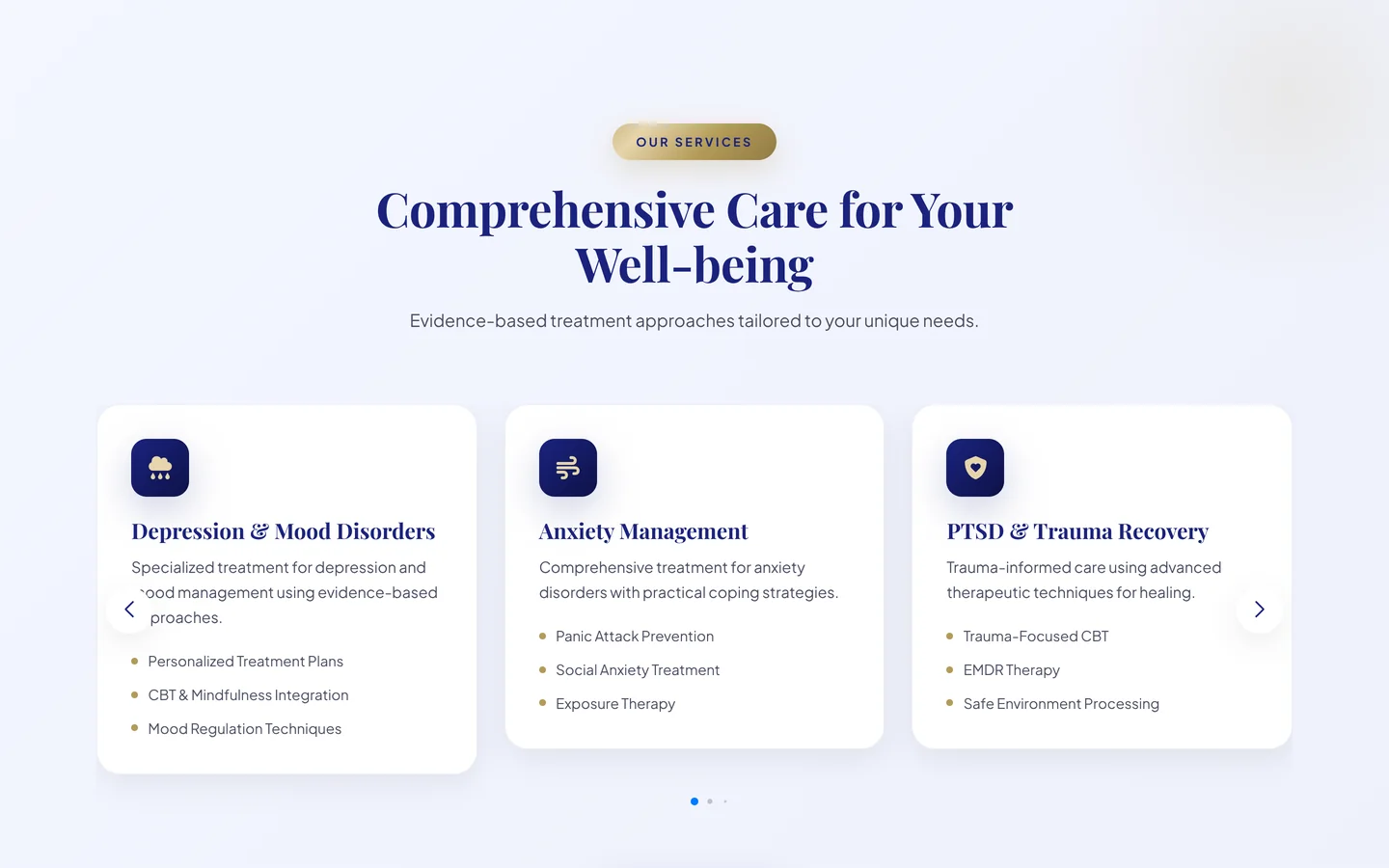 Doug Uhlig Psychological Services — Services