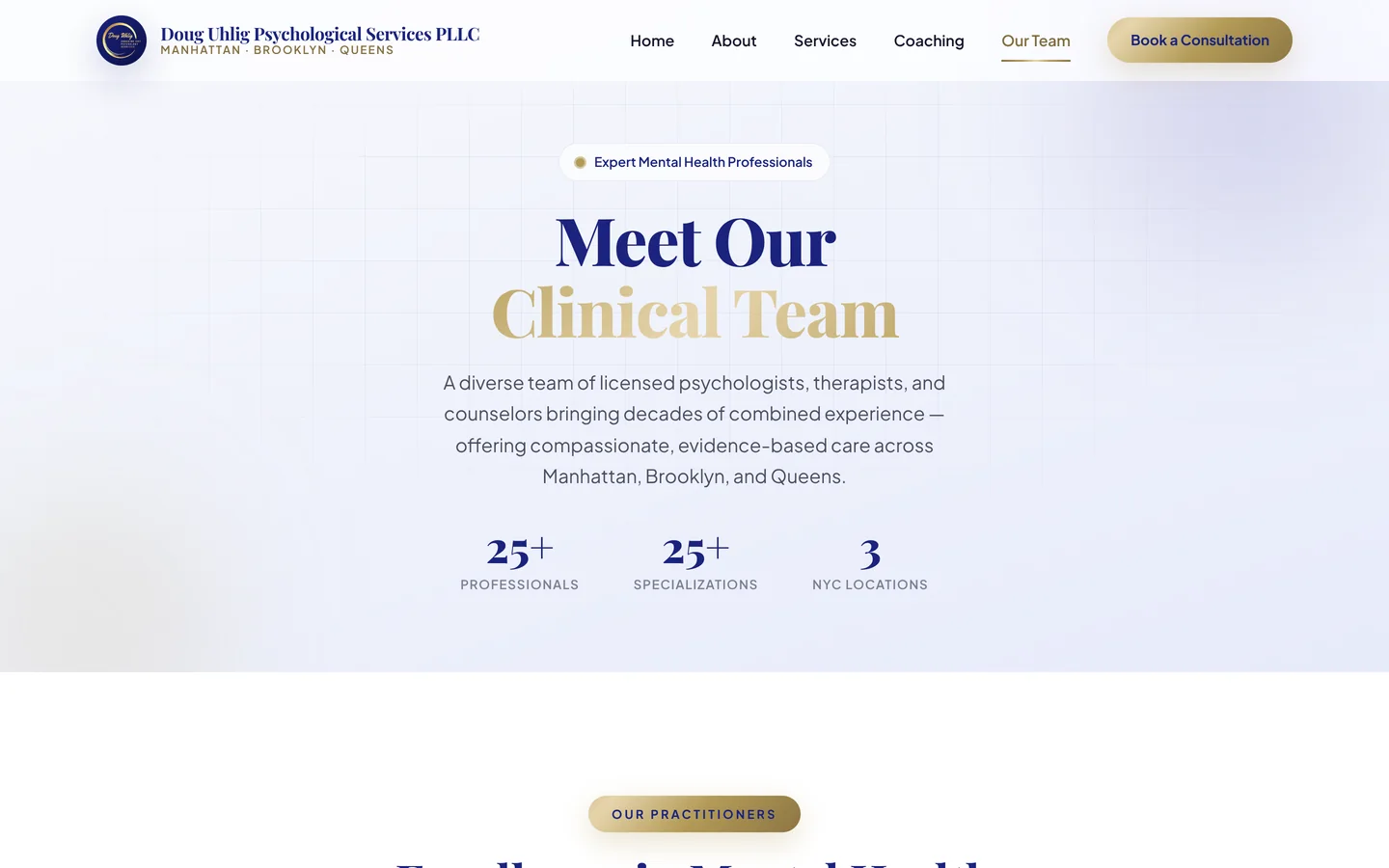 Doug Uhlig Psychological Services — The clinical team