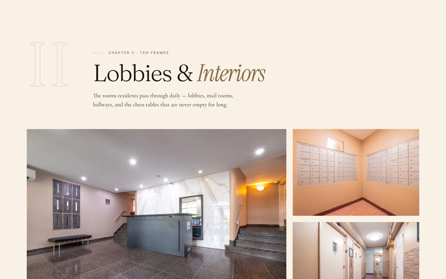 Park City 3 & 4 — Lobbies & interiors